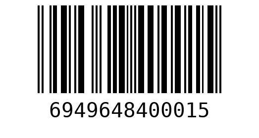 Штрихкод 6949648400015