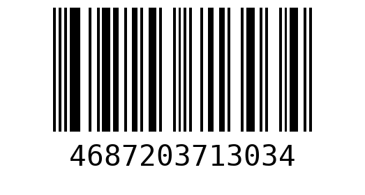 Штрихкод 4687203713034