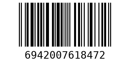 Штрихкод 6942007618472