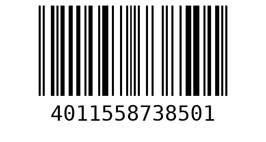 Штрихкод 4011558738501