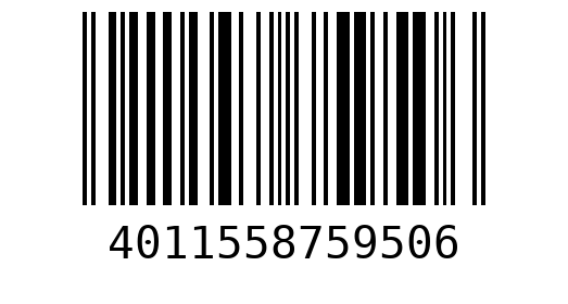 Штрихкод 4011558759506