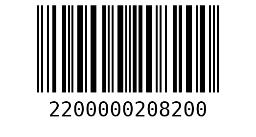 Штрихкод 2200000208200