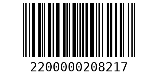Штрихкод 2200000208217