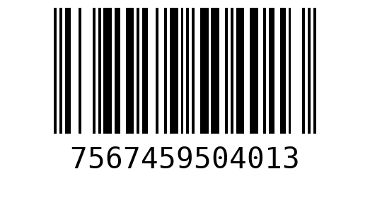 Штрихкод 7567459504013