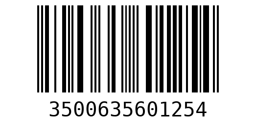 Штрихкод 3500635601254