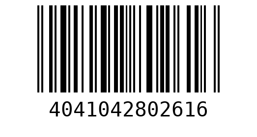 Штрихкод 4041042802616