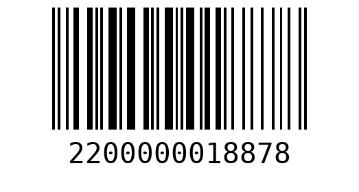 Штрихкод 2200000018878