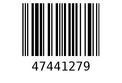 Штрихкод 47441279
