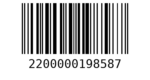 Штрихкод 2200000198587