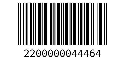 Штрихкод 2200000044464