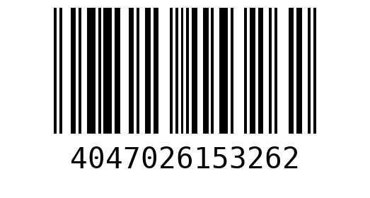 Штрихкод 4047026153262