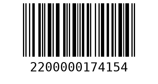 Штрихкод 2200000174154