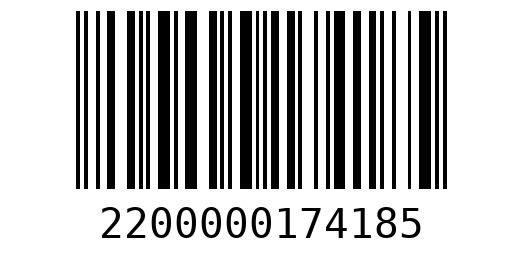 Штрихкод 2200000174185