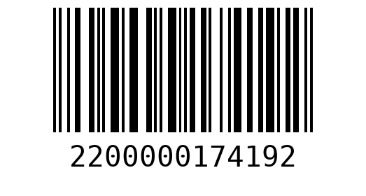 Штрихкод 2200000174192