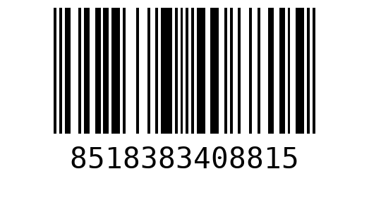 Штрихкод 8518383408815