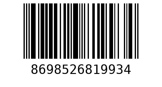 Штрихкод 8698526819934