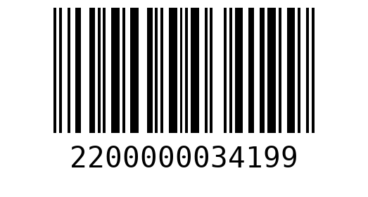 Штрихкод 2200000034199