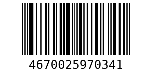 Штрихкод 4670025970341