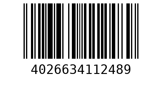 Штрихкод 4026634112489
