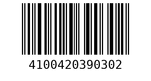 Штрихкод 4100420390302