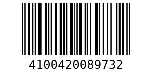 Штрихкод 4100420089732