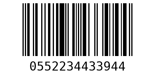 Штрихкод 055223443394