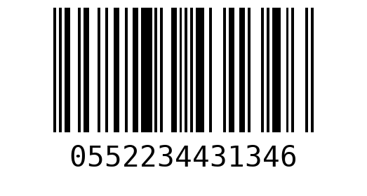 Штрихкод 055223443134
