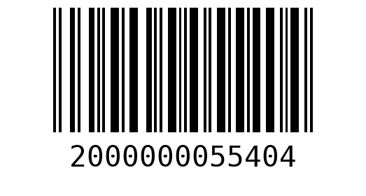 Штрихкод 2000000055404