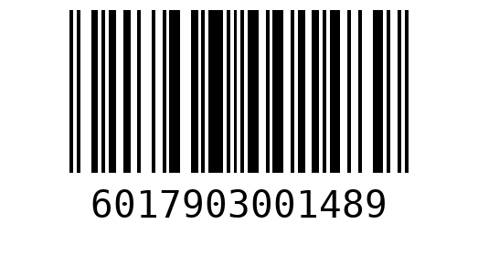 Штрихкод 6017903001489