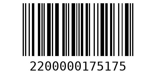 Штрихкод 2200000175175