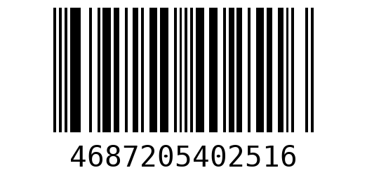 Штрихкод 4687205402516