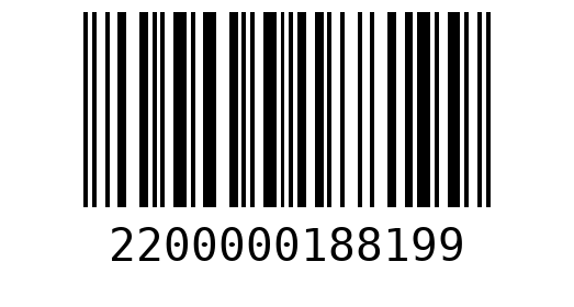 Штрихкод 2200000188199