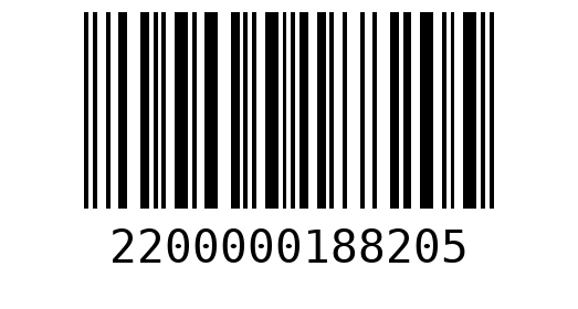 Штрихкод 2200000188205
