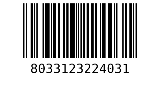 Штрихкод 8033123224031