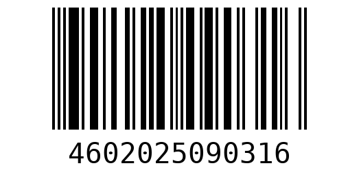Штрихкод 4602025090316