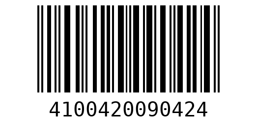 Штрихкод 4100420090424