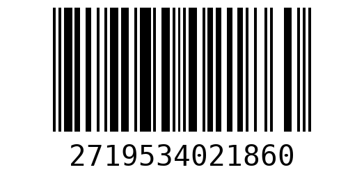Штрихкод 2719534021860