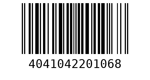 Штрихкод 4041042201068