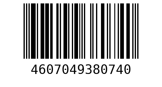 Штрихкод 4607049380740