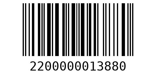 Штрихкод 2200000013880