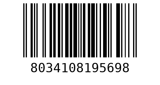 Штрихкод 8034108195698