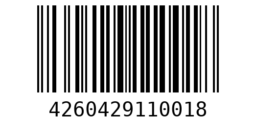 Штрихкод 4260429110018