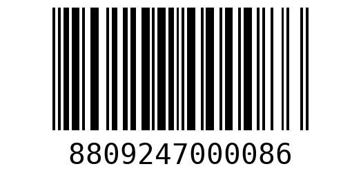 Штрихкод 8809247000086