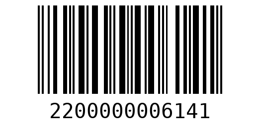 Штрихкод 2200000006141
