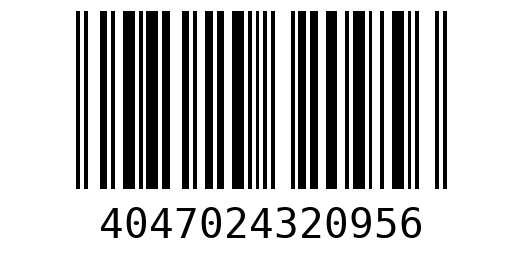 Штрихкод 4047024320956