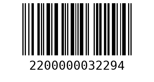 Штрихкод 2200000032294