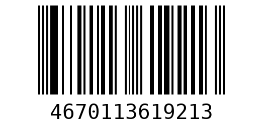 Штрихкод 4670113619213