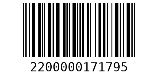 Штрихкод 2200000171795