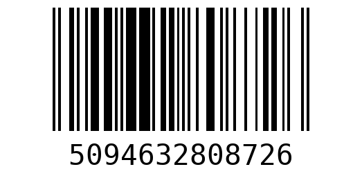 Штрихкод 5094632808726