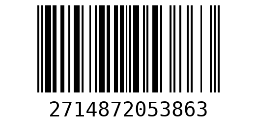 Штрихкод 2714872053863